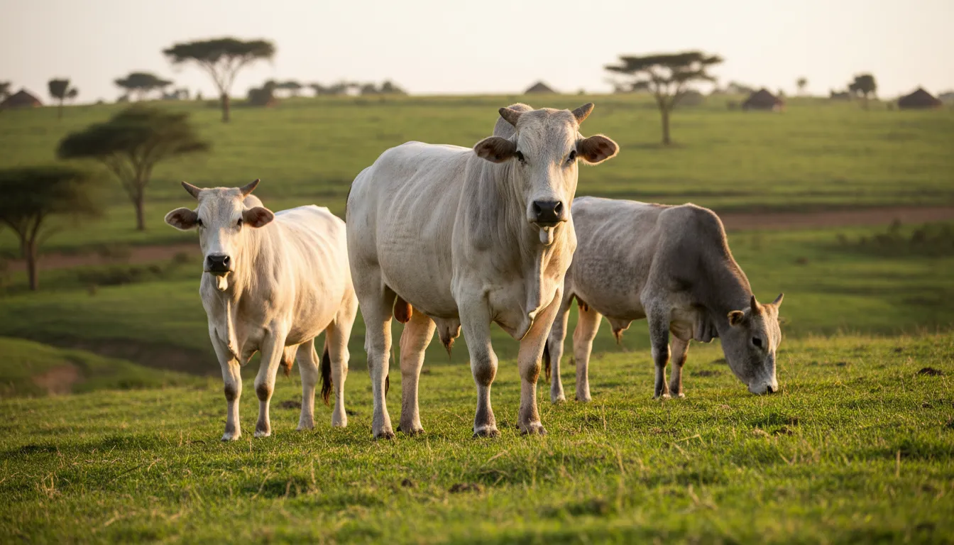 أبقار بوران الإثيوبية - سلالة لاحمة متميزة للتسمين التجاري