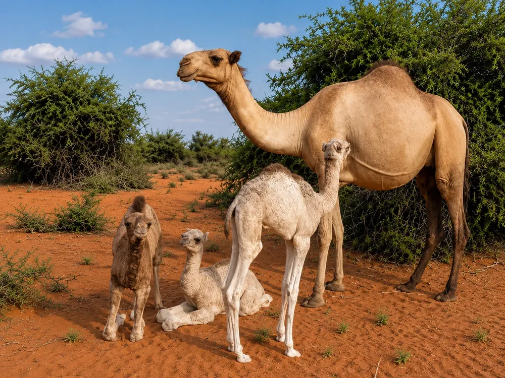 الجمل الصومالي الإثيوبي (الأوغاديني) - Ethiopian Somali Camel (Ogaden)