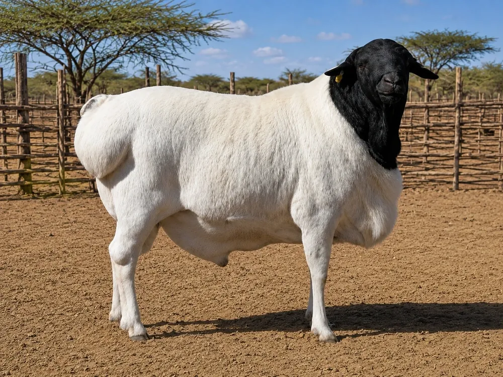 الكبش الصومالي أسود الرأس - Somali Blackhead Sheep