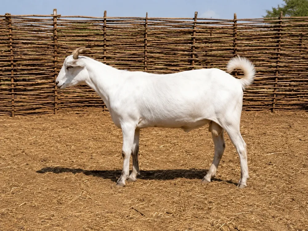 التيس الصومالي قصير الأذنين - Somali Short-Eared Goat