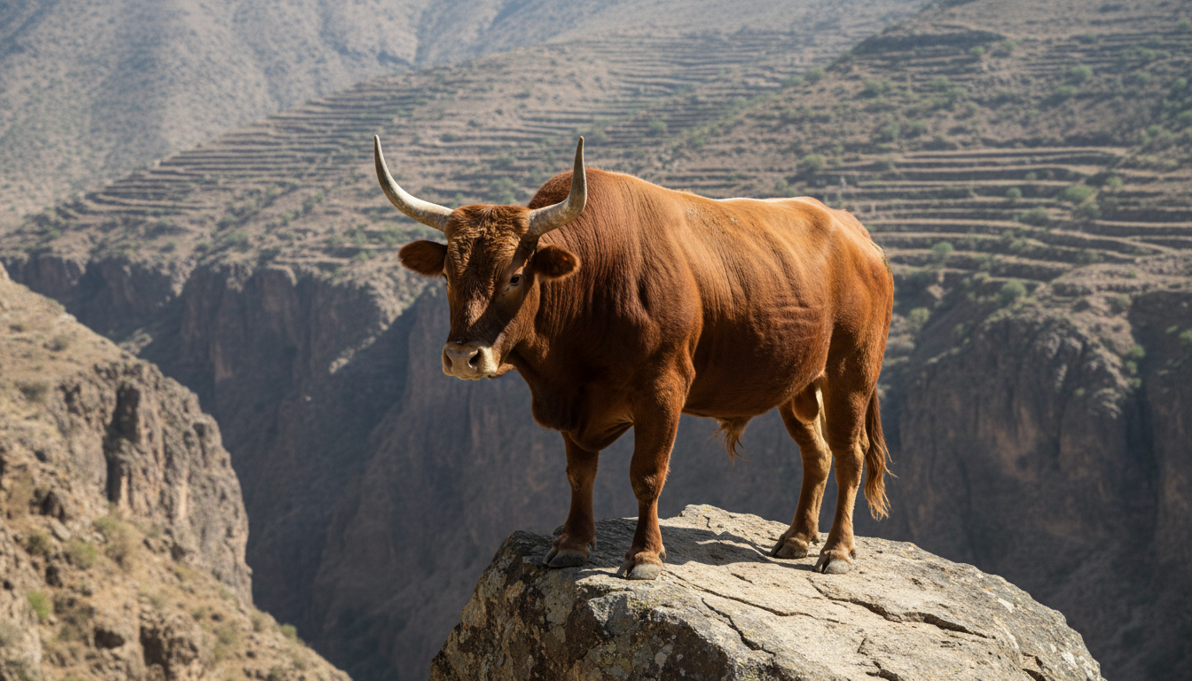 عجل يمني - Yemeni Bull