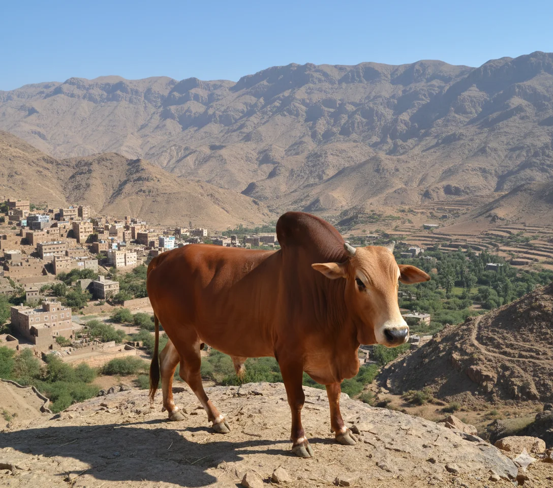 عجل يمني - Yemeni Bull