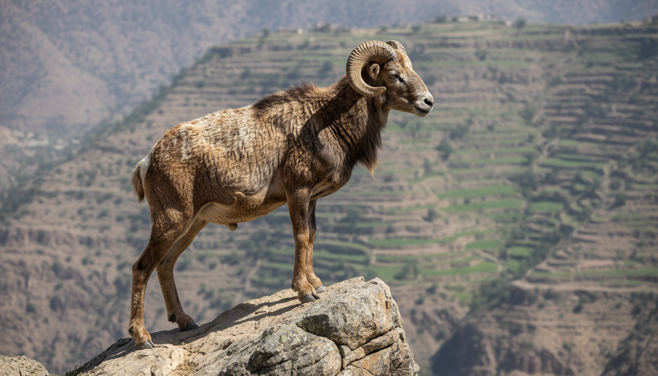 خروف جبلي يمني - Yemeni Jabali Sheep