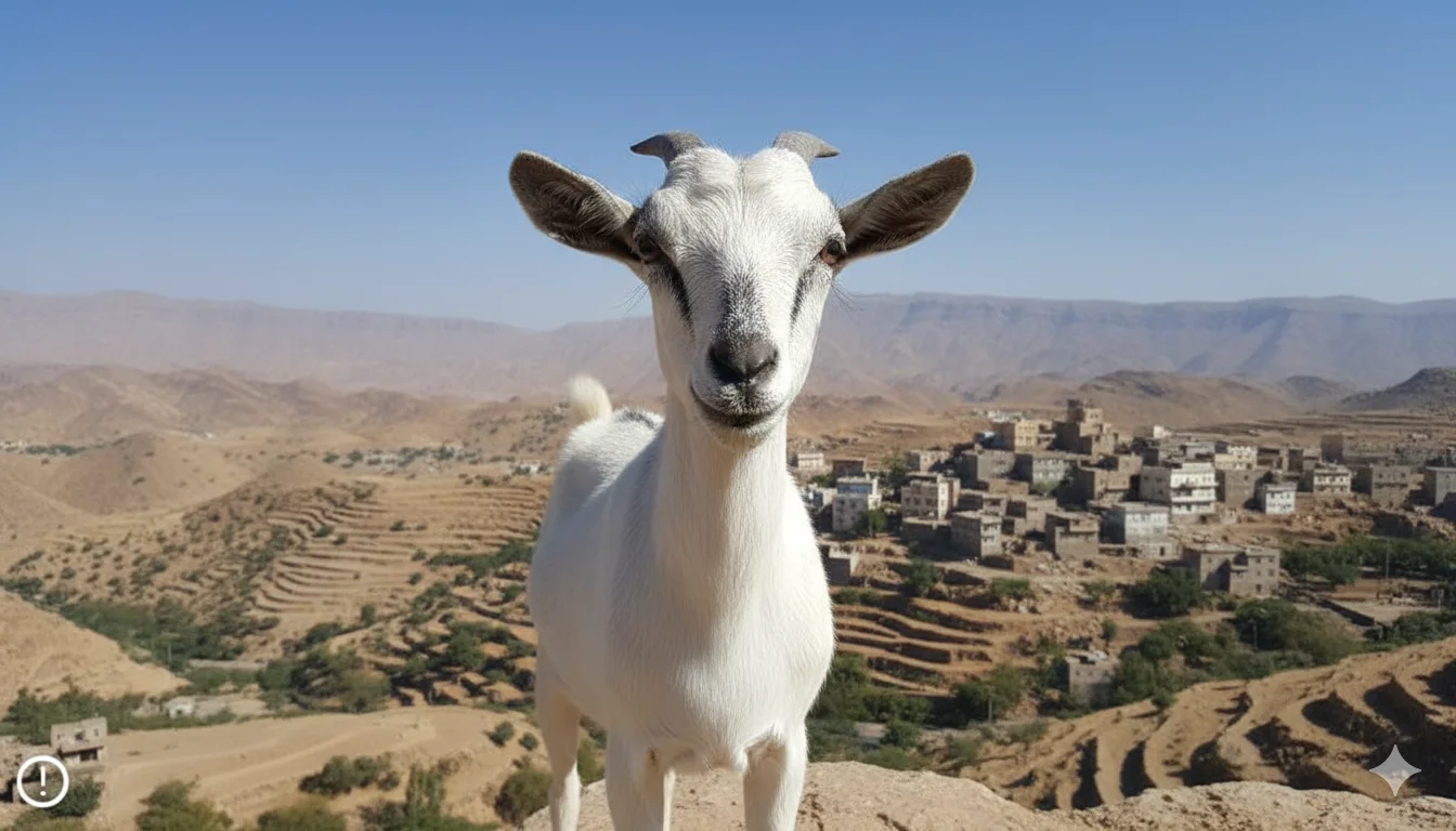 ماعز جبلي يمني - Yemeni Mountain Goat